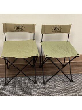 Two Ford Explorer Stadium Chairs w/ Carry Bag